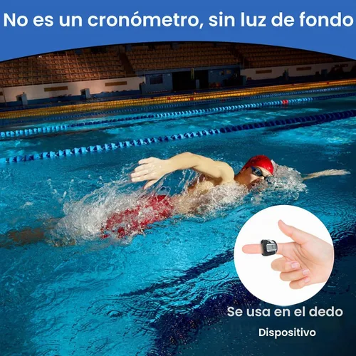 Vista 3 de SportCount contador de vueltas Waterproof, lap and timer tracking, swimming and running and cycling, 1-finger operation, pitch counter, swim