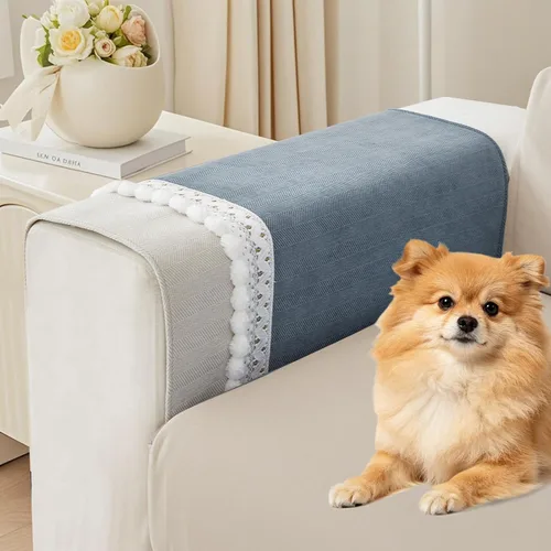 Vista 38 de VClife Funda para Brazo de Sofá Antideslizante Azul Fundas para Reposabrazos para Reclinable, Sillón, Sofá de Dos Plazas y Sofá 1 Pieza Funda Suave