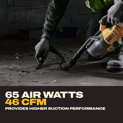 Vista 6 de DEWALT Aspiradora de Mano Inalámbrica de 20V, Aspiradora para Automóvil con Filtro HEPA, 6 Accesorios y Luz LED, Alto Rendimiento Solo en Seco