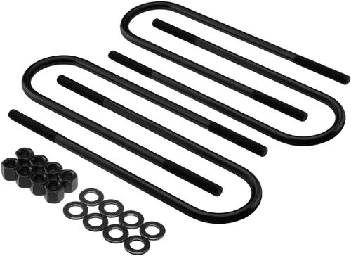 Vista 5 de Supreme Suspensions - Kit de elevación trasera Add-A-Leaf de 1.5"-2" para Ford Ranger 2WD 4WD 1983-2012 - Juego AAL corto de 21.5" con almohadillas