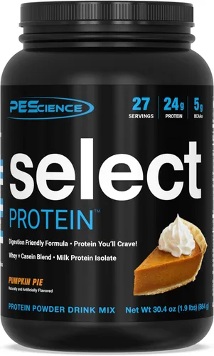 Vista 35 de PEScience Select Protein Powder, mezcla de suero y caseína, proteína limpia en polvo para mujeres y hombres, baja en calorías, baja