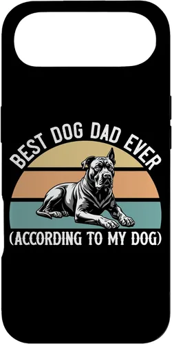 Vista 27 de Cane Corso Mastiff, Best Dog Dad Ever According to My Dog Case for iPhone 17