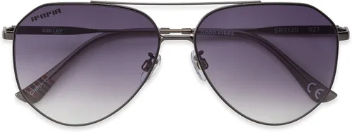Vista 2 de Foster Grant Retro Aviator Sunglasses