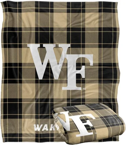 Vista 203 de LOGOVISION St John's University Campus Plaid Spirit Silky Touch Manta súper suave 36 x 58 pulgadas