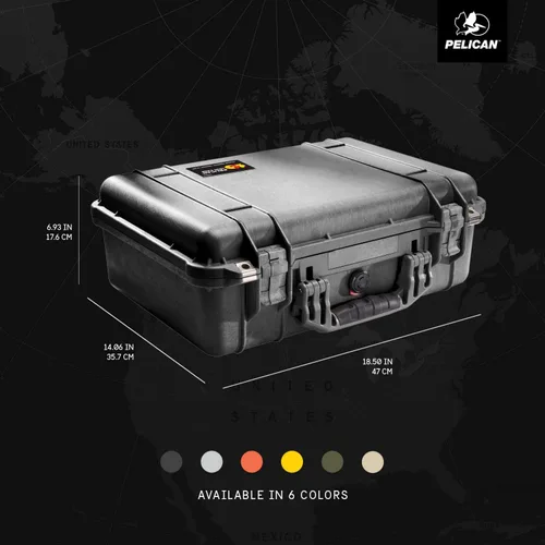 Vista 8 de Pelican 1500funda para cámara con espuma