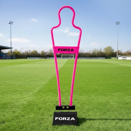 Vista 15 de FORZA Mini maniquí de fútbol de flujo de aire Naranja