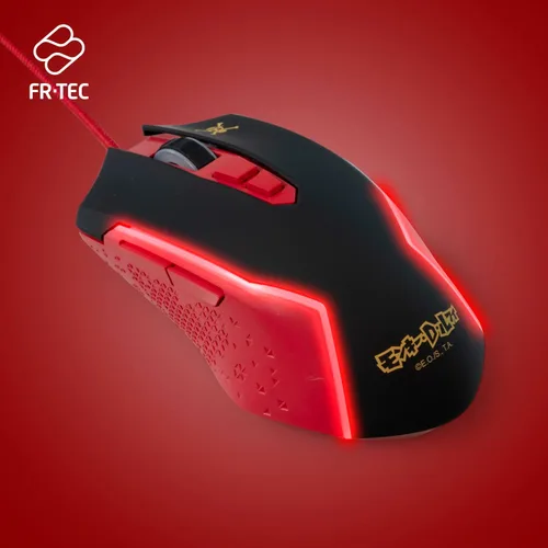 Vista 2 de FRTEC - Ratón para juegos con cable, Luffy de una pieza, compatible con PC, Mac, PS5, Xbox Series X/S (mouse de una pieza)
