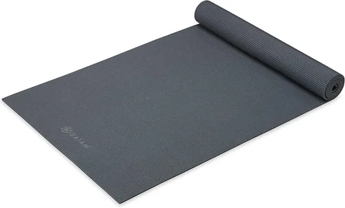 Vista 18 de Gaiam - Esterilla de yoga de calidad superior de 5mm, lisa, gruesa y antideslizante para todo tipo de ejercicios de yoga, pilates y gimnasia