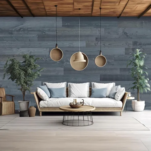Vista 16 de Timberchic Paneles de Pared de Madera Recuperada – Tablones de Despegar y Pegar para Paredes de Acento – Paquete de Muestra de Decoración Rústica
