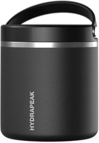 Vista 27 de Hydrapeak Tarro de alimentos aislado al vacío de acero inoxidable de 18 onzas para alimentos calientes y alimentos fríos, tarro de sopa a prueba