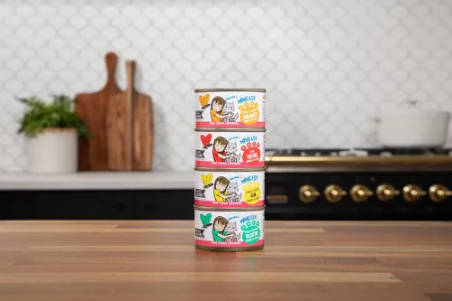 Vista 8 de Weruva BFF - Comida húmeda natural para gatos, atún y pollo 4 Eva en salsa, lata de 3 onzas, paquete de 24