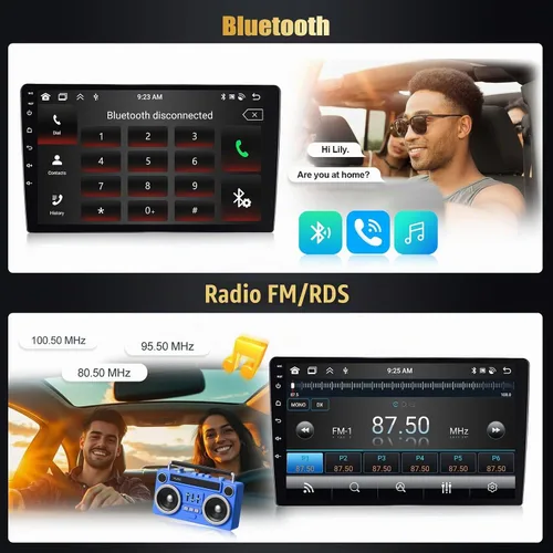 Vista 6 de 8 Core 6+128G para Hyundai Elantra 2016-2018 Android 15 Car Stereo