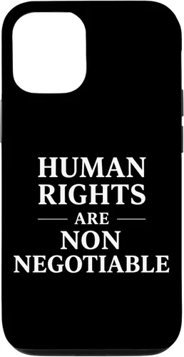 Vista 27 de Human Rights are Non Negotiable Social Justice & Equality Case for iPhone XR