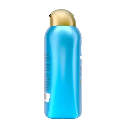 Vista 6 de OGX Champú de fuerza extra hidratante y reparación + aceite de argán de Marruecos para cabello seco y dañado, aceite de argán prensado en frío