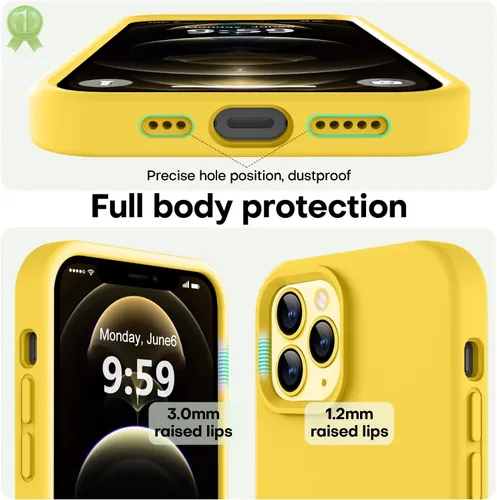 Vista 197 de LOVE 3000 Diseñada para Funda iPhone Air, Silicona Premium [Compatible con Magsafe][Forro de Microfibra Suave Anti-Rayones] Funda Protectora