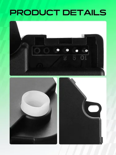 Vista 7 de YHTAUTO Palancas de puerta de mezcla de accionador de puerta de aire HVAC - Compatible con Jeep Grand Cherokee 1999-2004 - Actuador de solapa