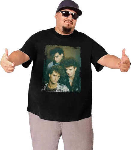 Vista 3 de Soda Stereo Big Size T Shirt Men's Summer Tee Casual Short Sleeve T-Shirts