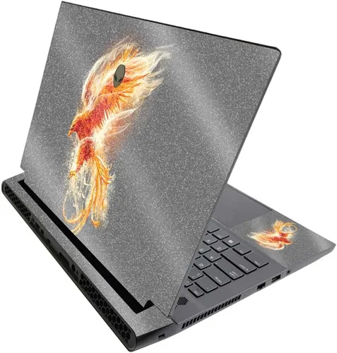 Vista 540 de MightySkins - Skin brillante con purpurina para Alienware M17 R3 (2020) y M17 R4 (2021) - Diversión de los años 90 Acabado duradero con purpurina