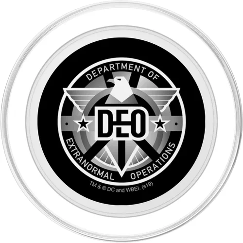 Vista 2 de Supergirl TV Series DEO Emblem PopSockets MagSafe PopGrip para iPhone