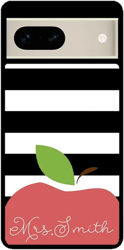 Vista 2 de Regalo de agradecimiento para profesores, funda de goma negra personalizada compatible con Google Pixel 10, 10 Pro, 10 Pro XL, 9a, 9 Pro, Pixel 9