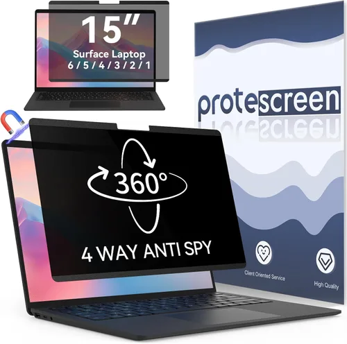 Vista 33 de Protector de pantalla de privacidad compatible con iPad de 10.2 pulgadas (9ª/8ª/7ª generación, 2021/2020/2019), filtro espía de luz azul