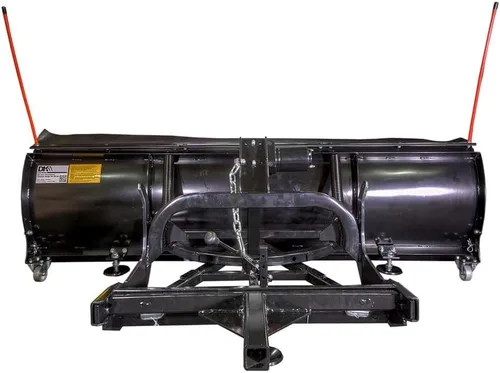 Vista 4 de DK2 AVAL8219 Kit Universal de Quitanieves para SUV/Camión de Servicio Pesado con Montaje de Enganche 82 x 19 x 2 Pulgadas, Negro
