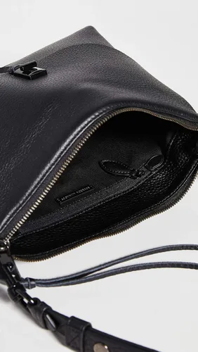 Vista 6 de Rebecca Minkoff Darren - Bolso de hombro con cremallera superior para mujer, bolso de cuero versátil para mujer, bolso cruzado para mujer, bolso