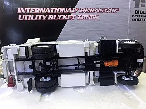 Vista 9 de Para First Gear International Durastar Utility Bucket Truck 1/34 DIECAST Modelo Terminado Camión