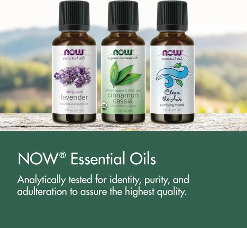 Vista 6 de NOW Aceites esenciales, aceite orgánico de eucalipto globulus, aroma clarificador de aromaterapia, destilado al vapor, 100% puro, vegano, tapa