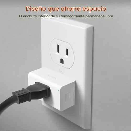 Vista 7 de TENDA SP3 (2 unidades) Interruptor de salida WiFi de enchufe inteligente, compatible con Alexa y Google Assistant para control de voz, temporizador