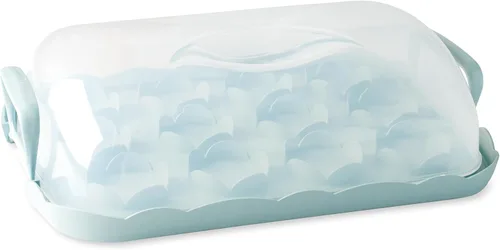 Vista 5 de Nordic Ware Porta pasteles, paquete de lujo, transparente