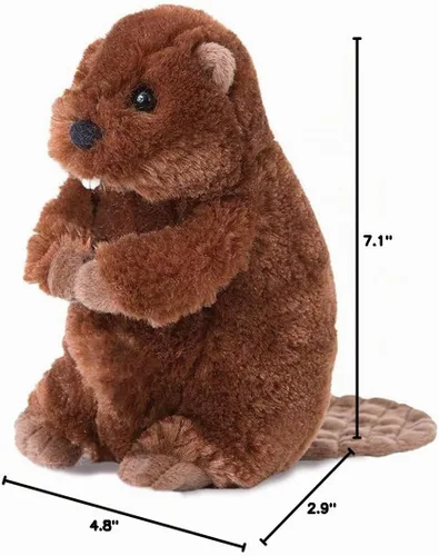 Vista 3 de Buddy Beaver 7" by Douglas Cuddle Toys