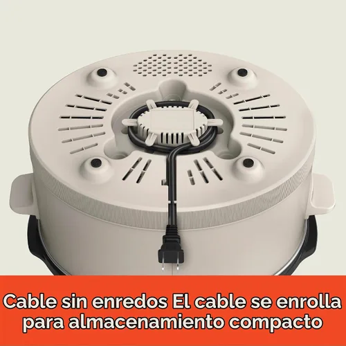 Vista 7 de BELLA Olla de cocción lenta de 1.5 cuartos de galón + olla de cocción lenta programable de 6 cuartos de galón, revestimiento antiadherente