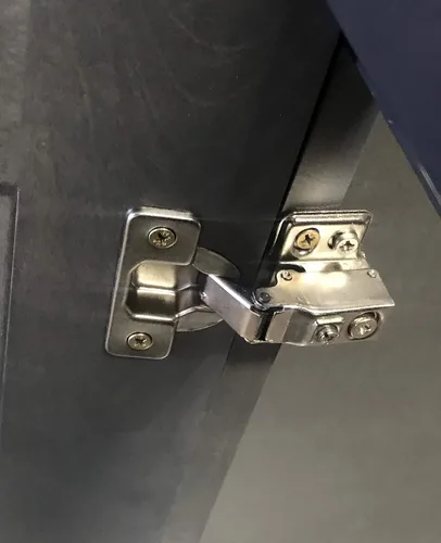 Vista 5 de Gabinete de madera maciza metálica de carbono para baño, 36 pulgadas de ancho x 21 pulgadas de profundidad x 32 pulgadas de alto (cajones derechos)