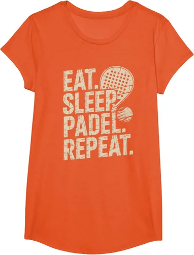 Vista 74 de Camiseta Eat Sleep Padel Repeat Padel Jugador de Tenis