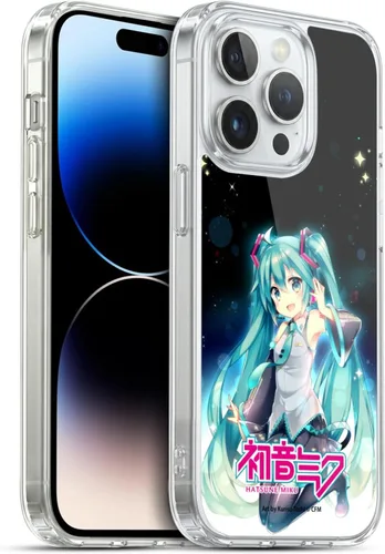 Vista 139 de Head Case Designs Licencia Oficial Hatsune Miku Gráficos Lindos Carcasa de Gel [Protección de Grado Militar] Compatible con Apple iPhone 7