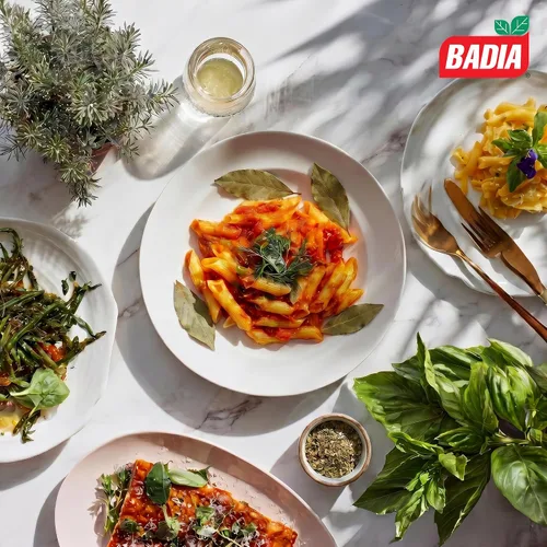 Vista 4 de Badia Condimento italiano 1.25 oz – Mezcla clásica de hierbas con albahaca, orégano, romero y tomillo