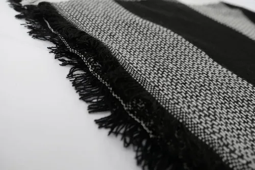 Vista 134 de Wander Agio - Bufanda envolvente con diseño a cuadros o triangular para mujer, cálida y larga, de punto, sensación de cachemira, chal