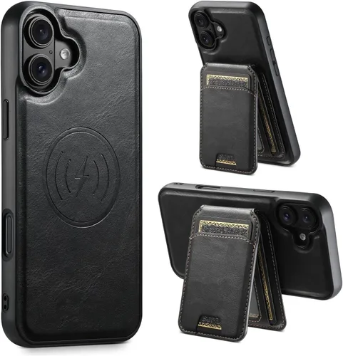 Vista 23 de PASNEW Funda para Pixel 9 Pro XL, Cartera de Cuero Premium con Soporte para Tarjetas [3 Tarjetas] con Soporte Plegable y Cubierta Magnética