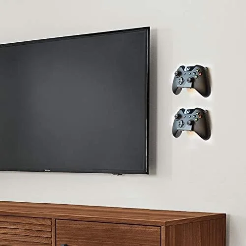 Vista 7 de Monzlteck Nuevo soporte de pared para Xbox One controlador de serie XS controlador Switch Pro par