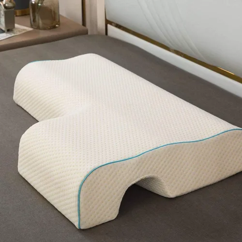 Vista 2 de Star Screen Almohada para parejas, almohada arqueada con espuma viscoelástica de rebote lento para reposabrazos, almohada de mano antipresión
