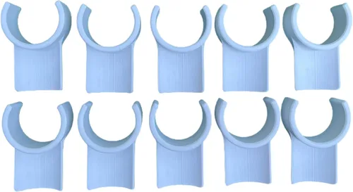 Vista 2 de 1" Jump Cups-Dog Agility Equipment-Set de diez para tubos de PVC de 1" etiquetados de fábrica. Ver descripción antes de realizar el pedido.