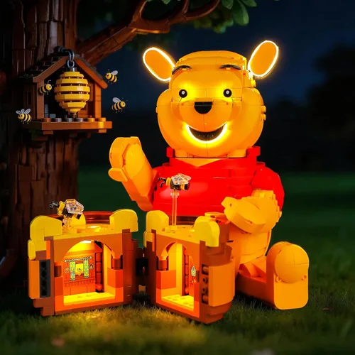 Vista 14 de BRIKSMAX Kit de luces 2.0 para cachorros Lego-101 Dálmatas – Innovadora iluminación LED compatible con Lego Disney 43269 – Juego de Lego no incluido