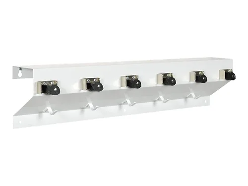 Vista 2 de EX-CELL Economy Organizador de herramientas de limpieza - 24x3x4" - Blanco