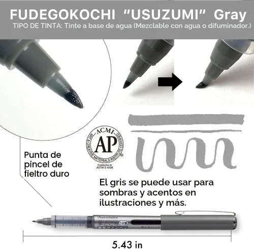Vista 5 de Kuretake Zig Inktober - Juego de rotuladores para ilustración, dibujo de manga, letras y caligrafía, artista profesional, fabricado en Japón