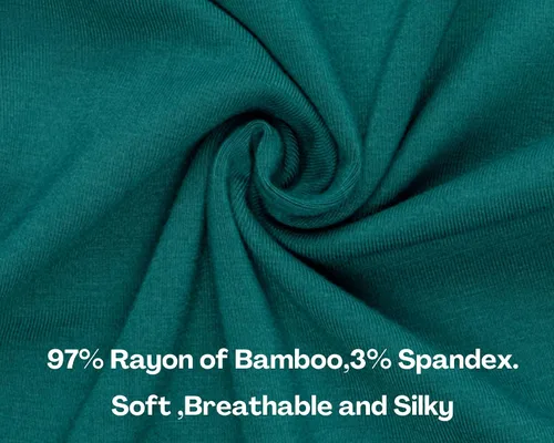 Vista 52 de GUISBY Conjunto de pijama de rayón de bambú para niños y niñas, ajuste cómodo, para uso diario, conjunto de pijama de 2 piezas