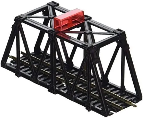 Vista 2 de Bachmann Trenes - PLASTICVILLE U.S.A. EDIFICIO CONSTRUIDO - PUENTE BLINKING (no compatible con E-Z Track) - Escala N, (46904)