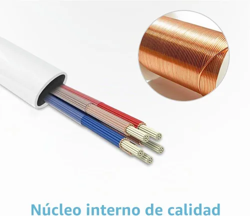 Vista 5 de iAbler Cable para iPod Shufle, paquete de 2 conectores de 0.138 in a USB, cargador de alimentación USB, cable de transferencia de datos para iPod