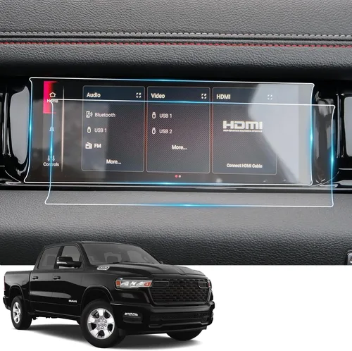 Vista 10 de YEE PIN Protector de Pantalla Lincoln Sync 3 para Lincoln MKC MKS Sync 2/3 AppLink de 8 Pulgadas 2015-2019, Compatible con Protector de Pantalla