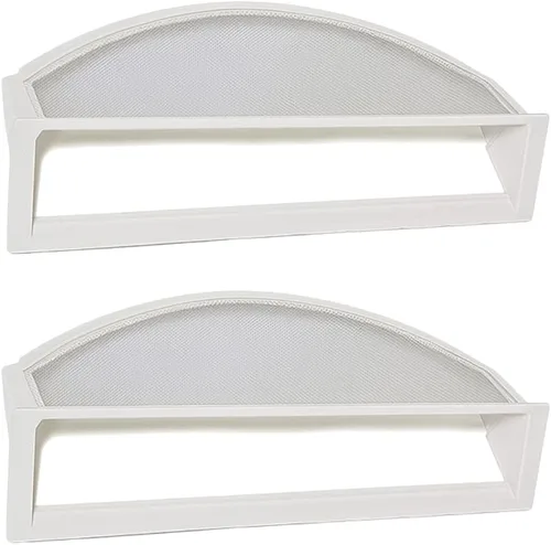 Vista 4 de Nispira Filtro de pantalla de repuesto compatible con secadora GE Parts WE18M28, WE18X25100, WE18M30, WE18M53, PS11767017. Compatible